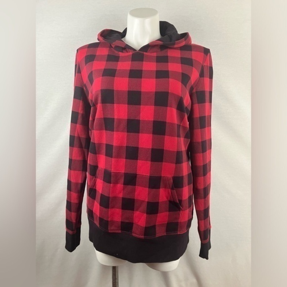 Idelogy Buffulo Pattern Hoodie